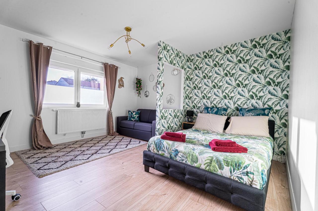 Ch Privee 22M - Canape Lit - Wifi - Appart 120M Woippy Eksteriør billede